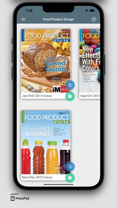 Food Product Design Screenshot