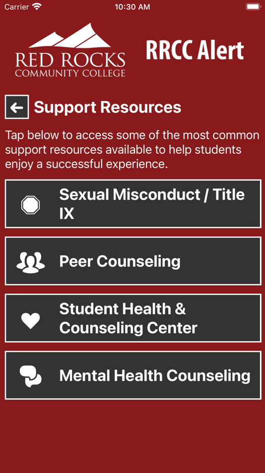 #8. RRCC Alert (iOS) 由: State Board for Community Colleges and Occupational Education