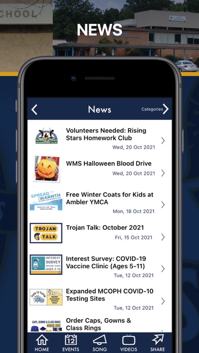 Wissahickon School District Screenshot