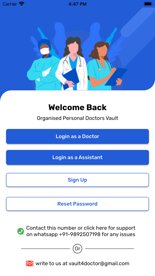 #1. VAULT4DOCTOR (iOS) 来自: NEOMATRIX NETWORKS LLP