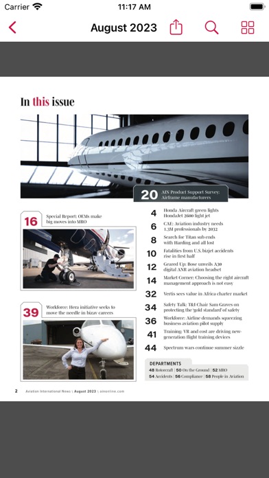 Aviation International News Screenshot