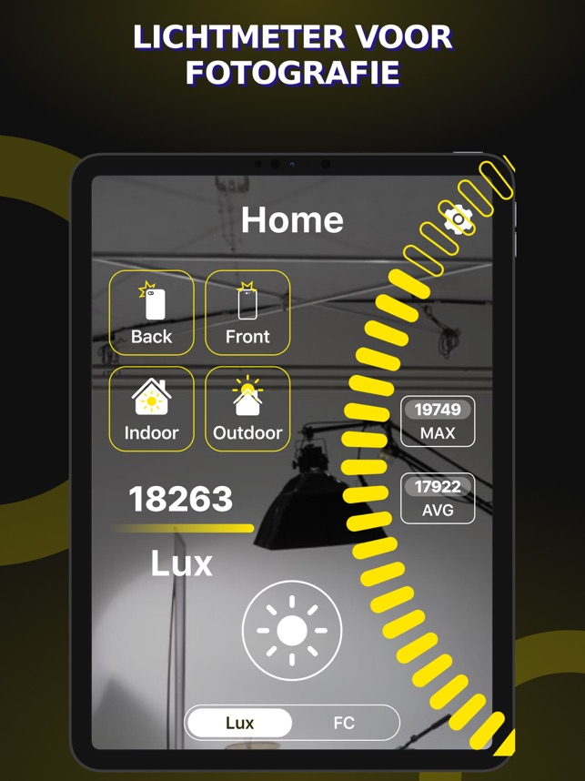 Lux Meter : Light Control in de App Store