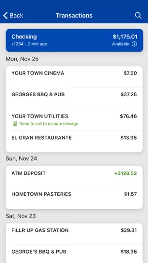 Wayne Westland FCU screenshot 4