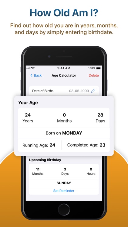 Age Calculator by Birth Date