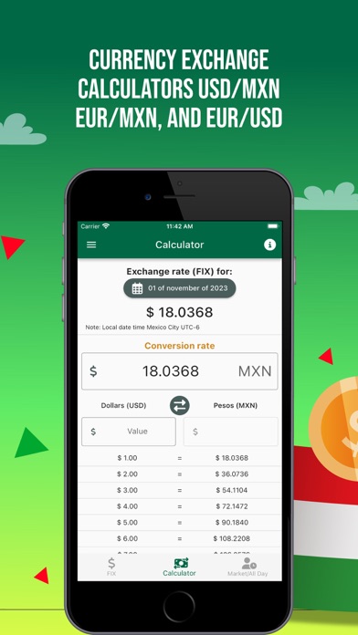 Dollar in Mexico Screenshot