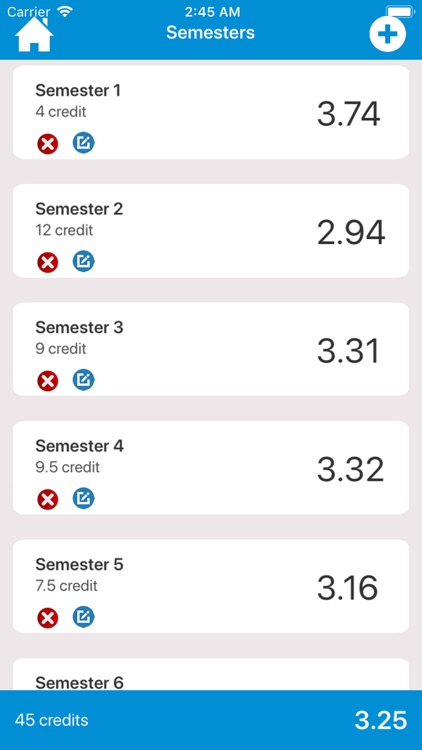 The GPA Calculator