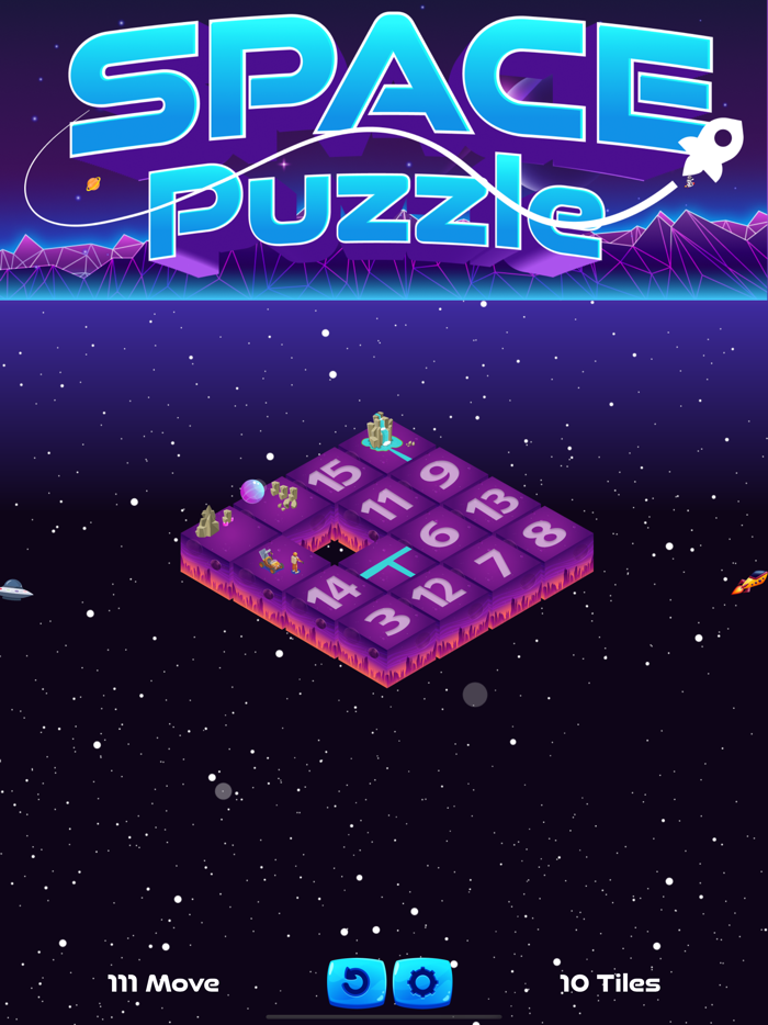 Space Slide Puzzle