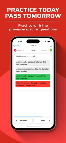 Game screenshot 2023 Canadian Citizenship Test apk