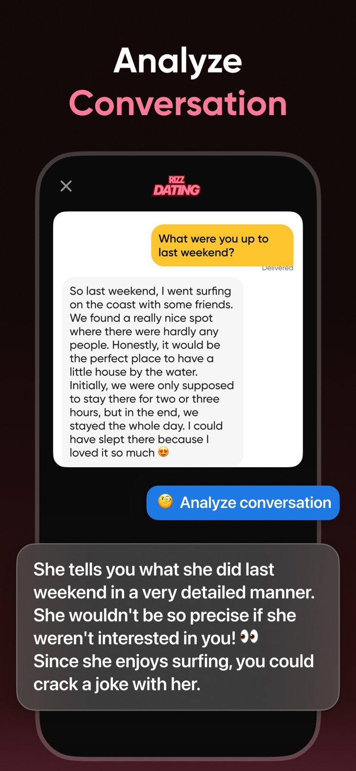 AI Rizz Dating - Pickup Lines