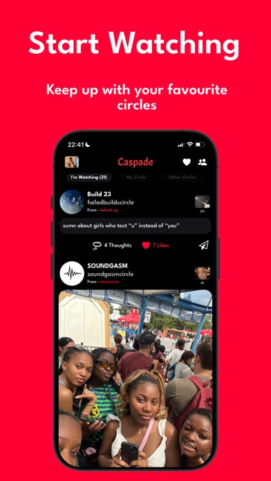 Caspade - What's happening? Screenshot