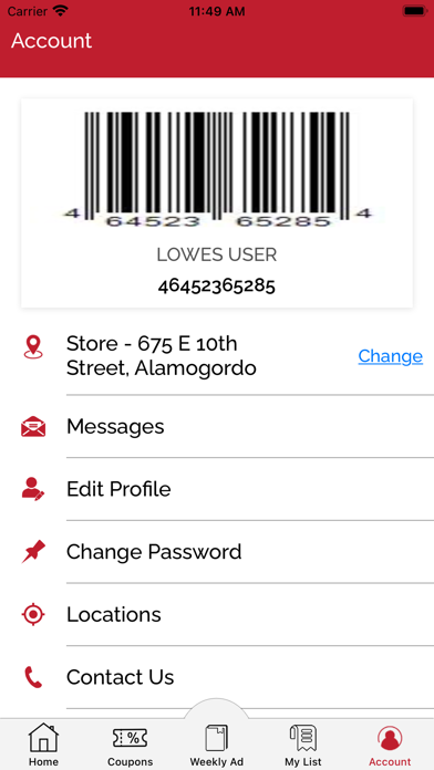 Lowe's Signature Market Screenshot