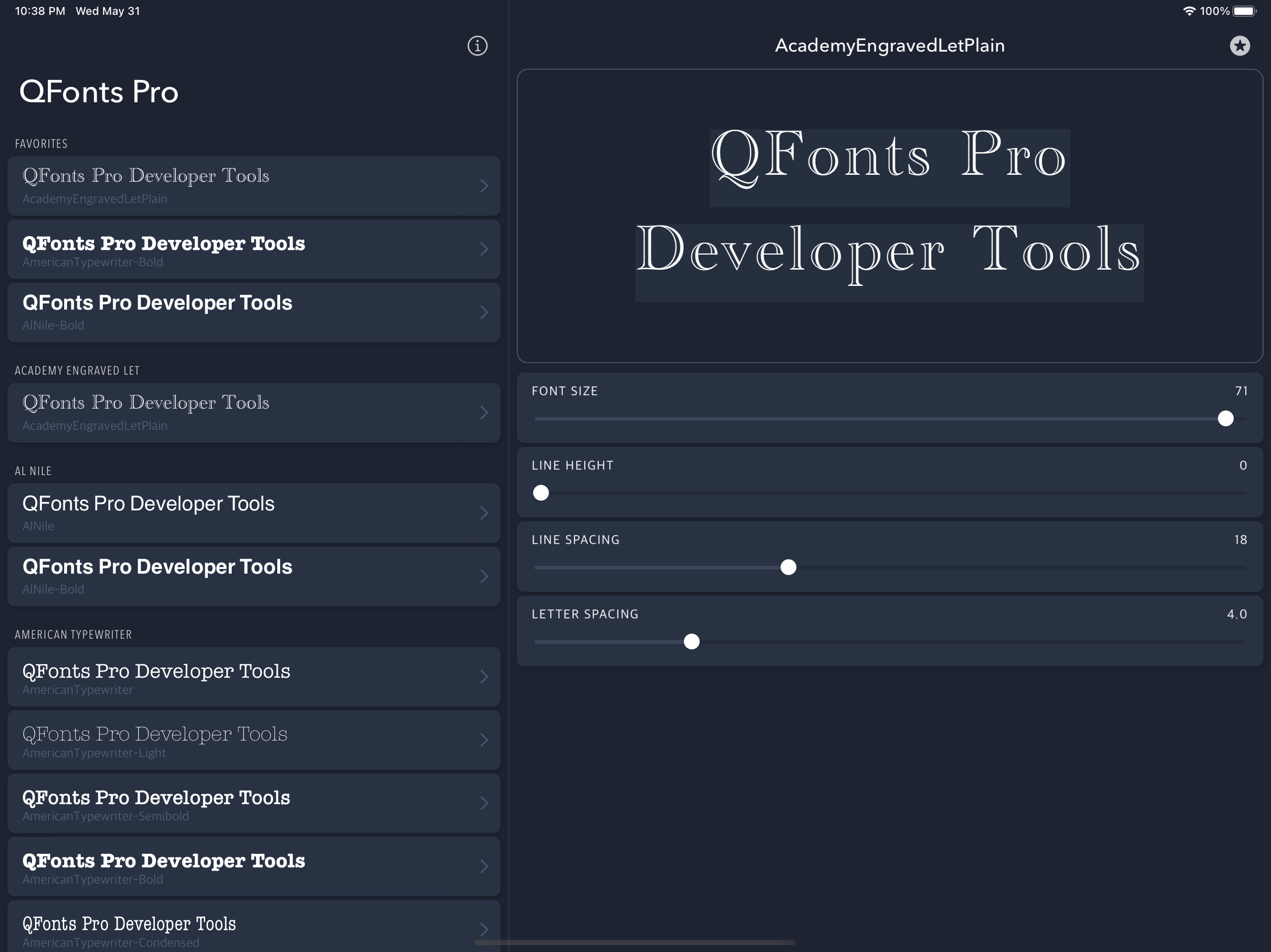 QFonts Pro