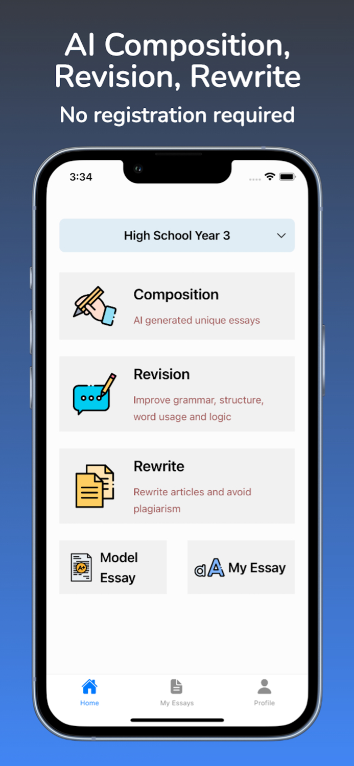 Essay Ease - AI Writing