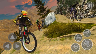 Mountain Bicycle Racing Games Screenshot