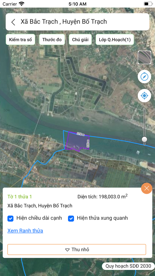 #7. Tra cứu quy hoạch Quảng Bình (iOS) 由: THACH THEN