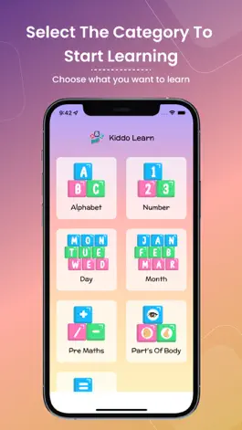 Game screenshot KiddoLearn: ABC, Math & Days mod apk