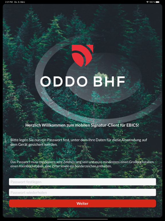 Screenshot #4 pour ODDO BHF Corporate Portal