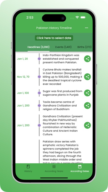 Pakistan History Timeline screenshot-4