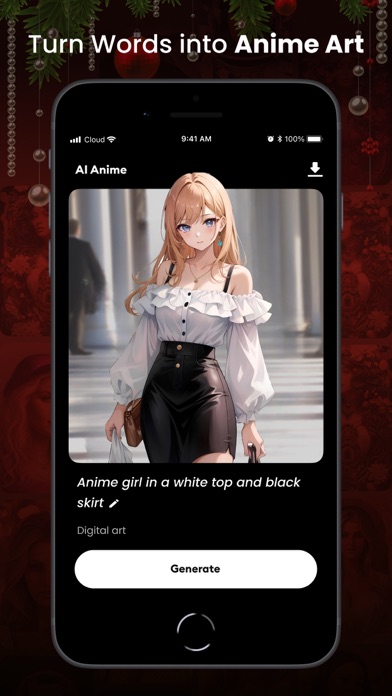 AI Anime Photo Art Generator Screenshot