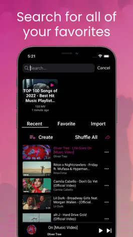 Game screenshot Music Player ‣ Audio Player mod apk