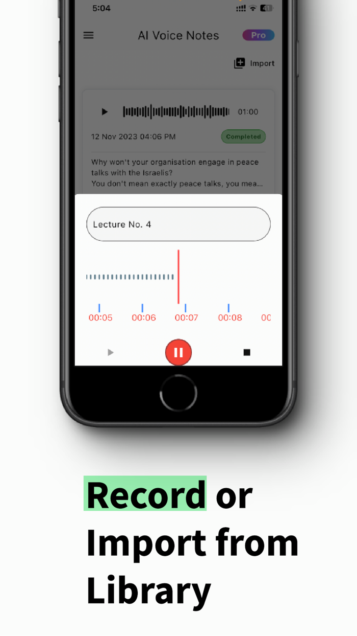 Transcribe Voice to text Waya