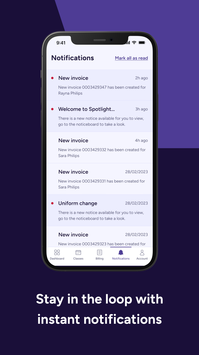 Class Manager - Portal