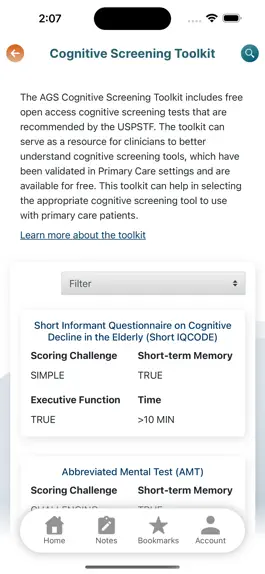 Game screenshot iGeriatrics apk