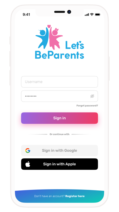 LetsBeParents Screenshot