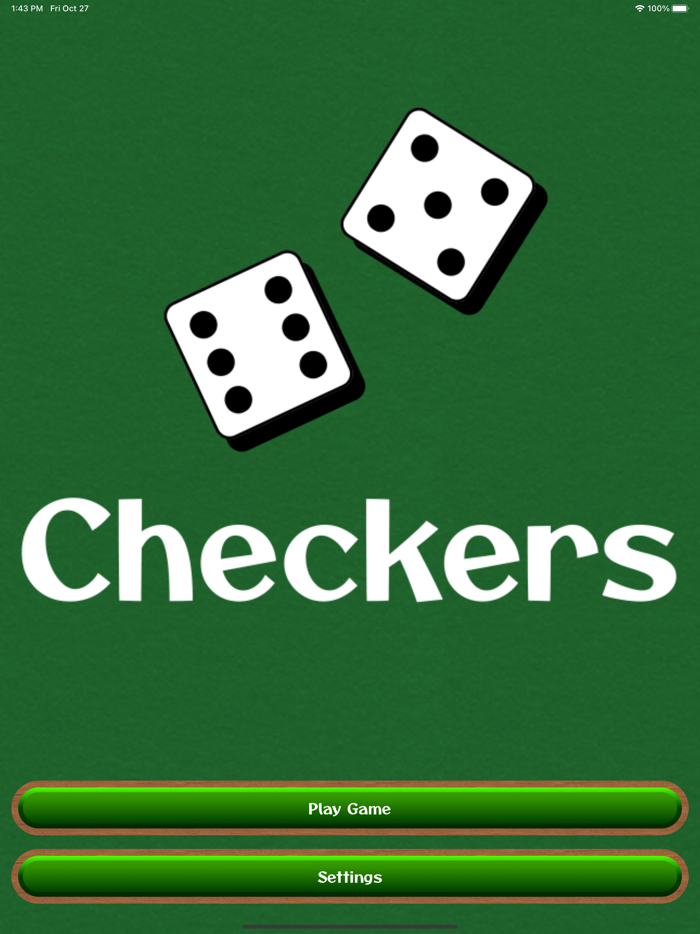 Checkers Game App