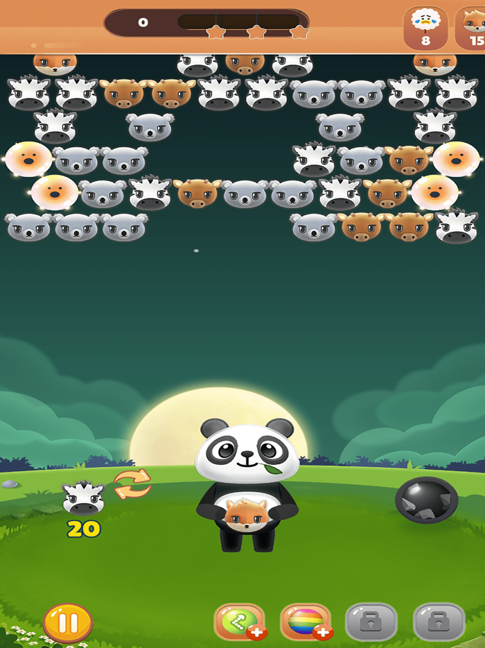 Panda Bubble Shooter Match 3