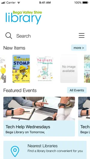 Bega Valley Shire Library screenshot 1