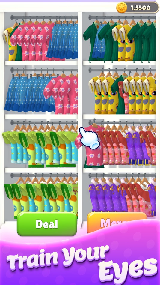 #4. Clothes Sort 3D (iOS) 由: StarBlaze CO.,LTD