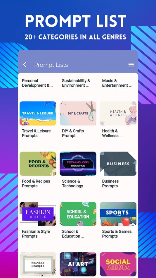 #3. AI Prompt Art, Writing & Chat (iOS) От: Deniz Gueney