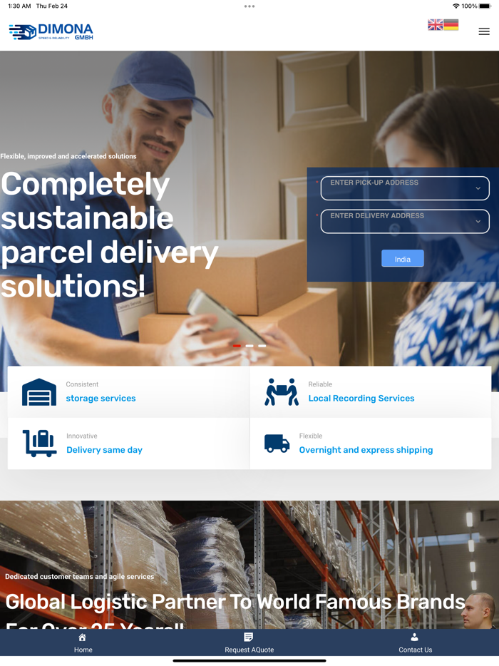 Dimona GmbH Parcel Delivery