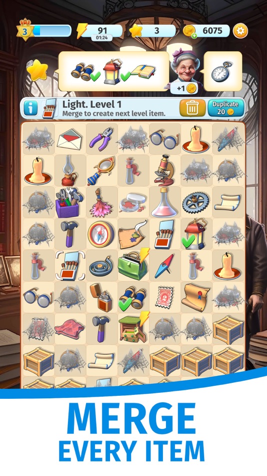 #2. Sherlock・Merge Mystery (iOS) 由: Ilia Stepanov