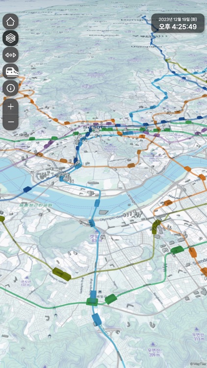 지하철멍때리기