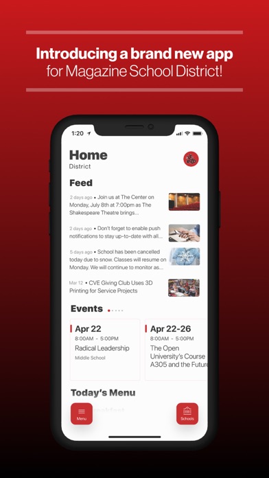 Magazine School District Screenshot