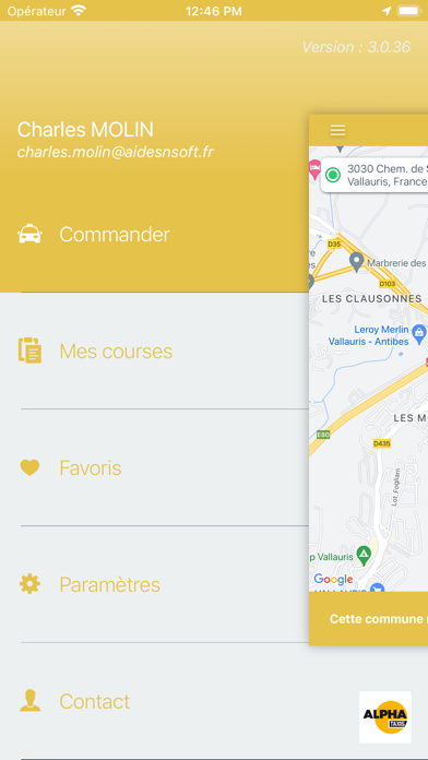 Screenshot #2 pour Alpha Taxis