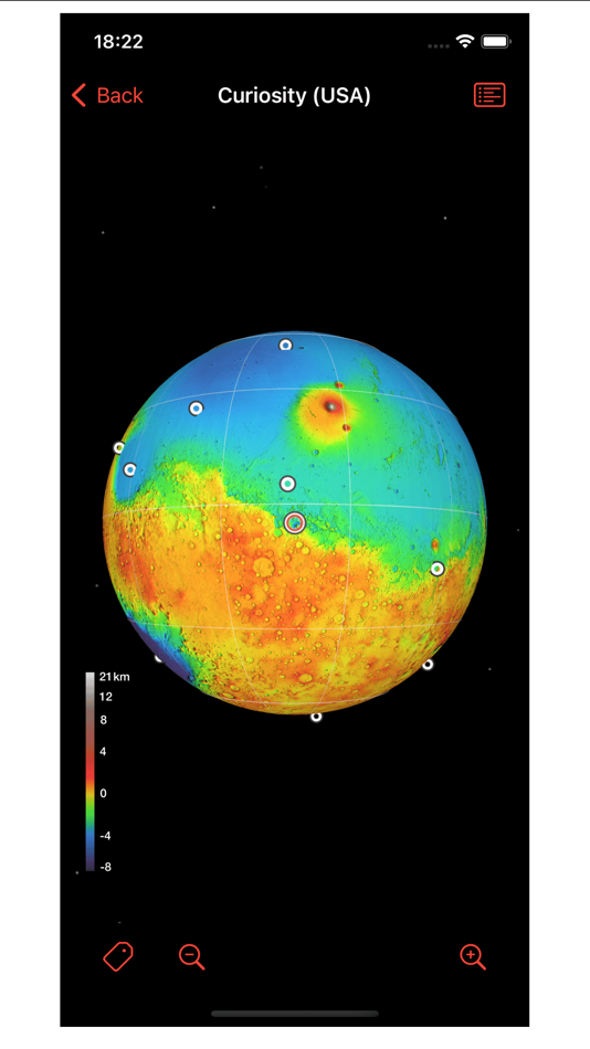 #3. Mars Info (macOS) 由: Viktor Goltvyanytsya