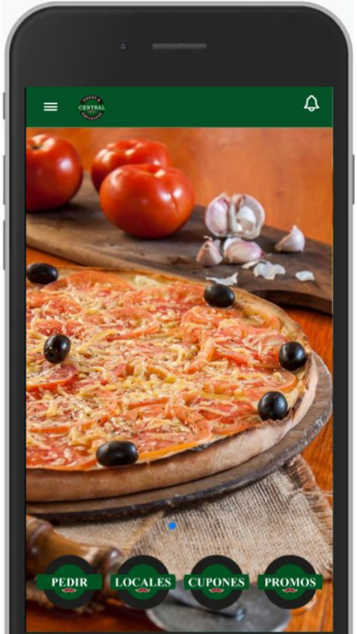 Central de pizzas y empanadas Screenshot