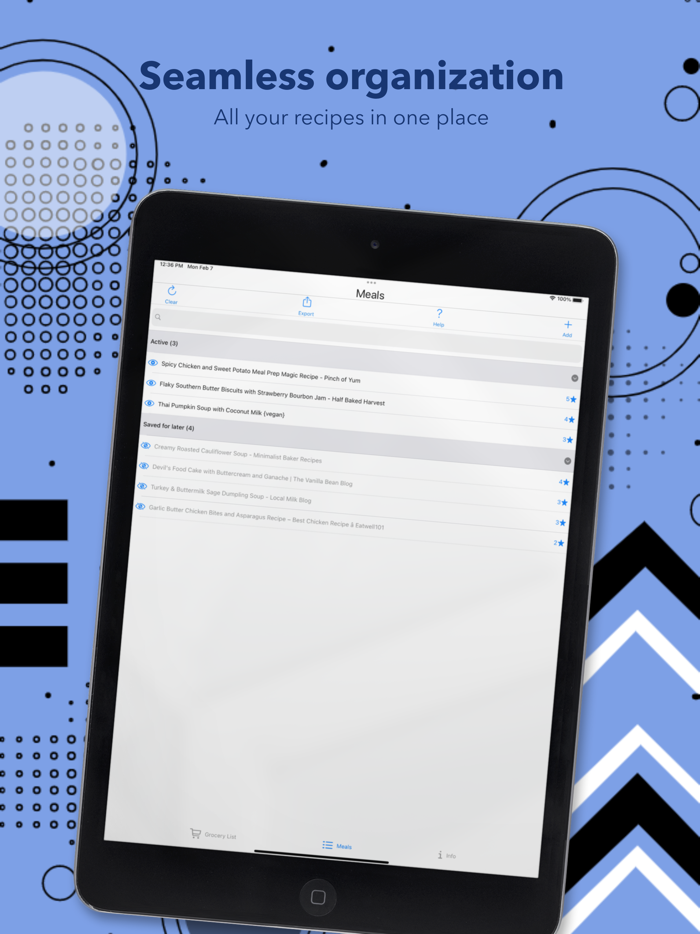 Nomz Recipe Organizer