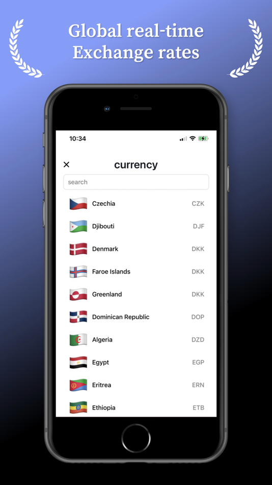 #1. Currency Converter: Real-Time (iOS) 由: Chun Chih Lin