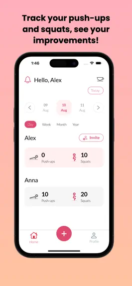 Game screenshot PushUP Challenges mod apk