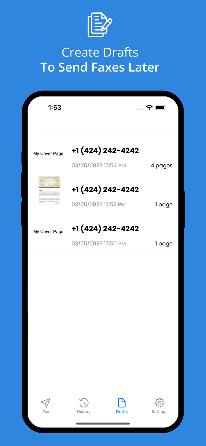 Safe Fax - Scan and Fax Fast