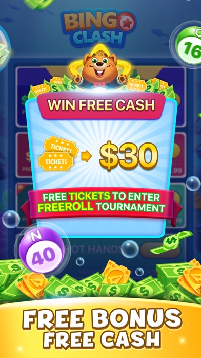 screenshot of Bingo Clash: Win Real Cash 6