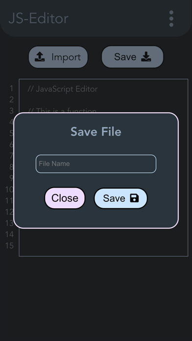 JavaScript Editor - Js Editorのおすすめ画像2