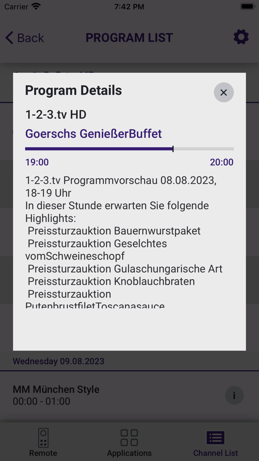 #7. Beko Smart Remote (iOS) 由: Arcelik A.S.