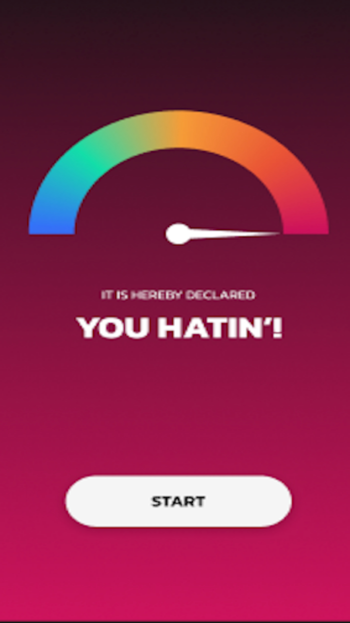 The Official Hate-O-Meter