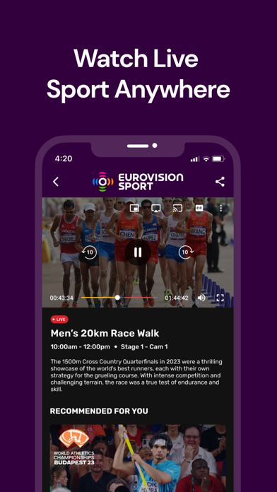 Eurovision Sport Screenshot