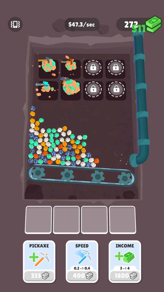 #2. Mine Clicker! (iOS) By: Ferhat Bicici